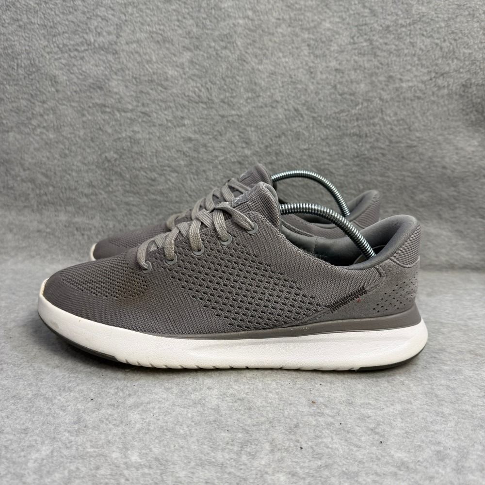 Kizik Shoes Womens Size 9.5 Athens Grey White Step in Comfort Recovery Sneakers